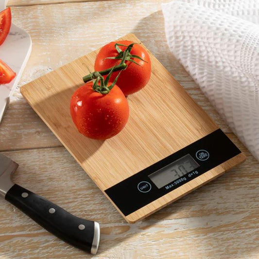 Wooden Kitchen Scale