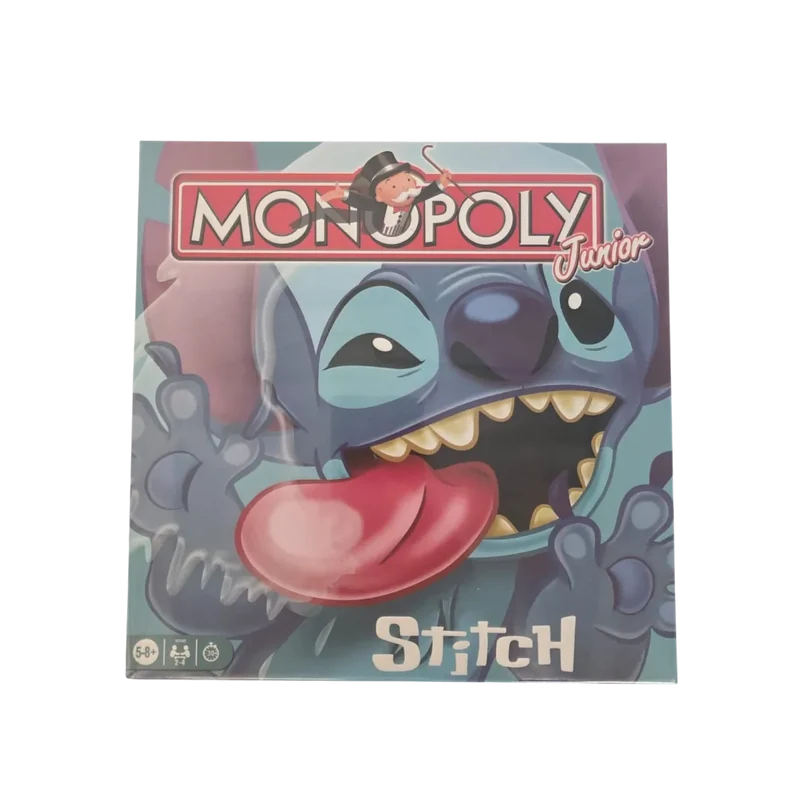 Monopoly Junior Stitch kids board game box