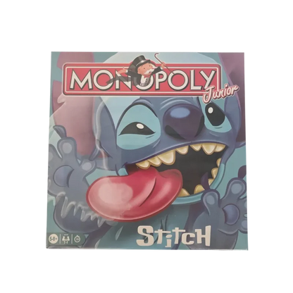 Monopoly Junior Stitch kids board game box
