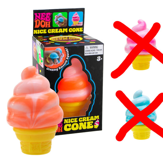 NeeDoh Nice Cream Cone Squishy Toy