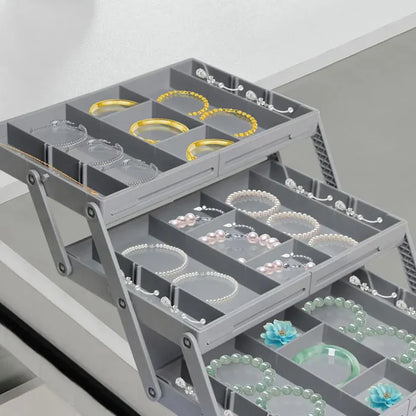 Expandable 2-Tier Drawer Organizer