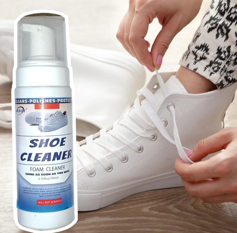 Foam Instant Shoe Cleaner - Pack of 3pcs
