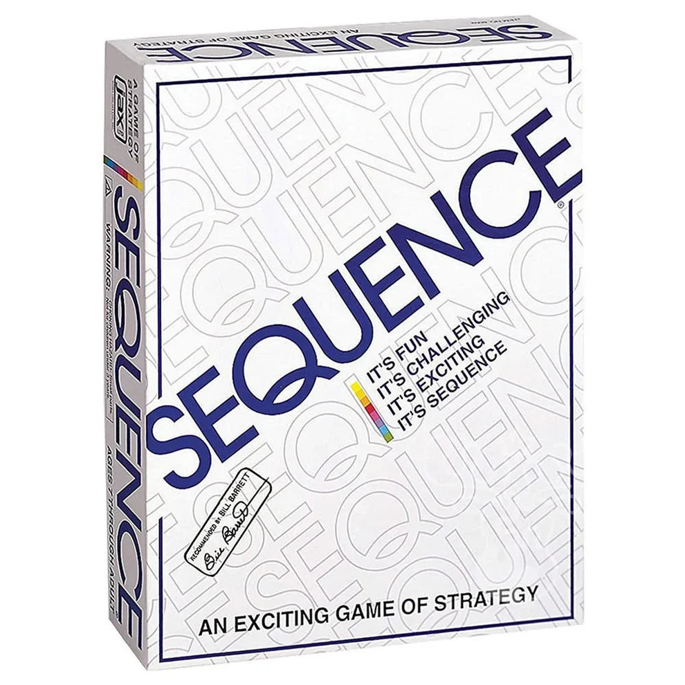 SEQUENCE family strategy board game box