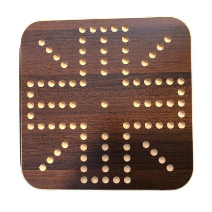 2-in-1 Wahoo and Jackaroo wooden board, top view