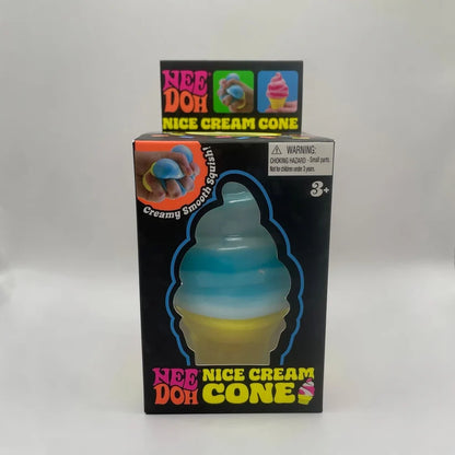NeeDoh Nice Cream Cone Squishy Toy