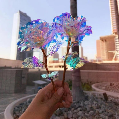 Eternal Rose Flower LED Lamp