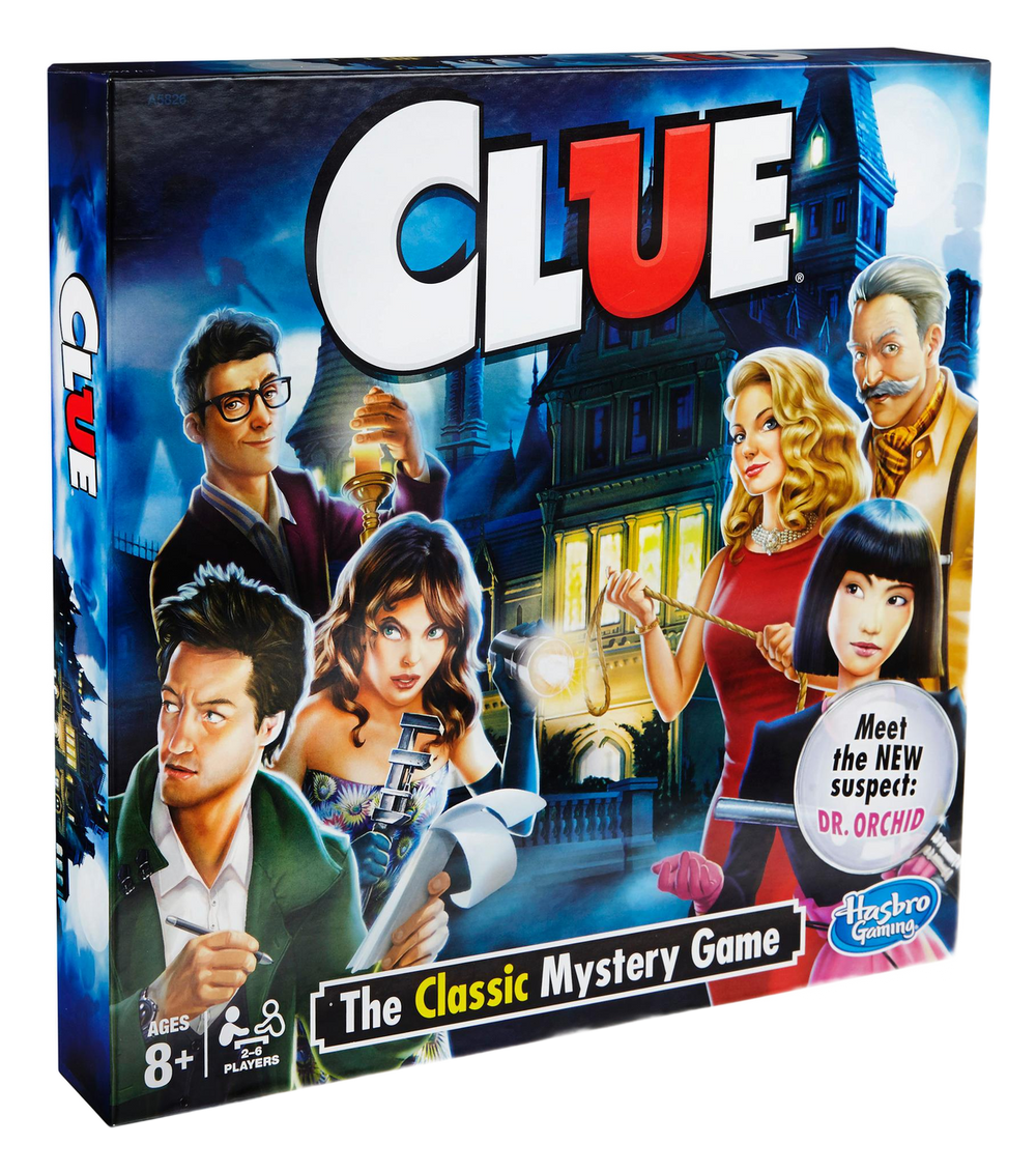 CLUE Mystery Game Hasbro Official