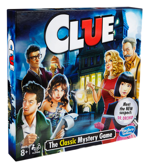 CLUE Mystery Game Hasbro Official