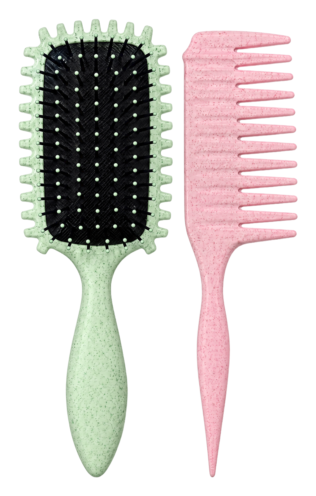 Curly Hair Bundle — Detangle Brush + Styling Kit + [FREE] Satin Cap