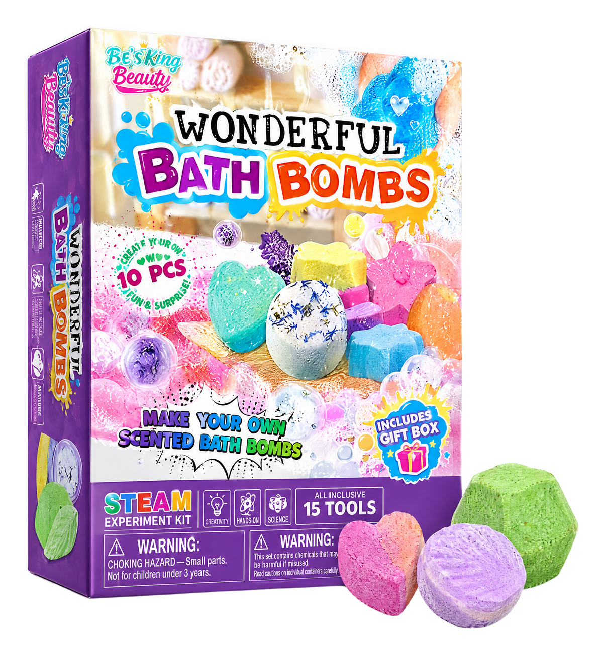 Wonderful Bath Bombs DIY Kit