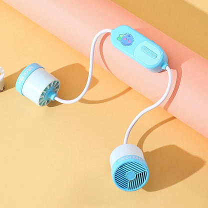 Cute Dual Neck Fan