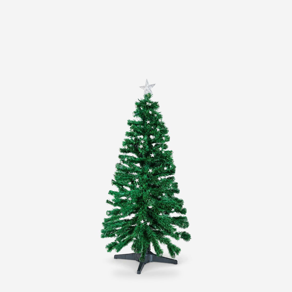 Smaller 120cm Christmas tree with star lights