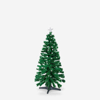 Smaller 120cm Christmas tree with star lights
