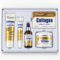 Collagen 5-piece skin care set in its gift box