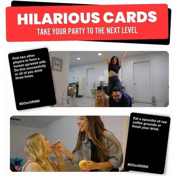 DO OR DRINK hilarious challenge cards