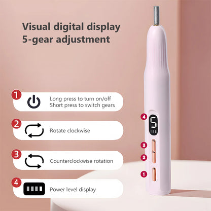 5-Speed Electric Nail Care Kit