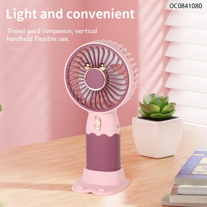 Portable Handheld Fan w/ Stand
