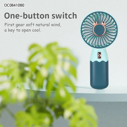 Portable Handheld Fan w/ Stand