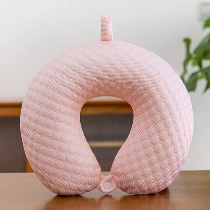 Cold Touch U‑Shaped Travel Neck Pillow