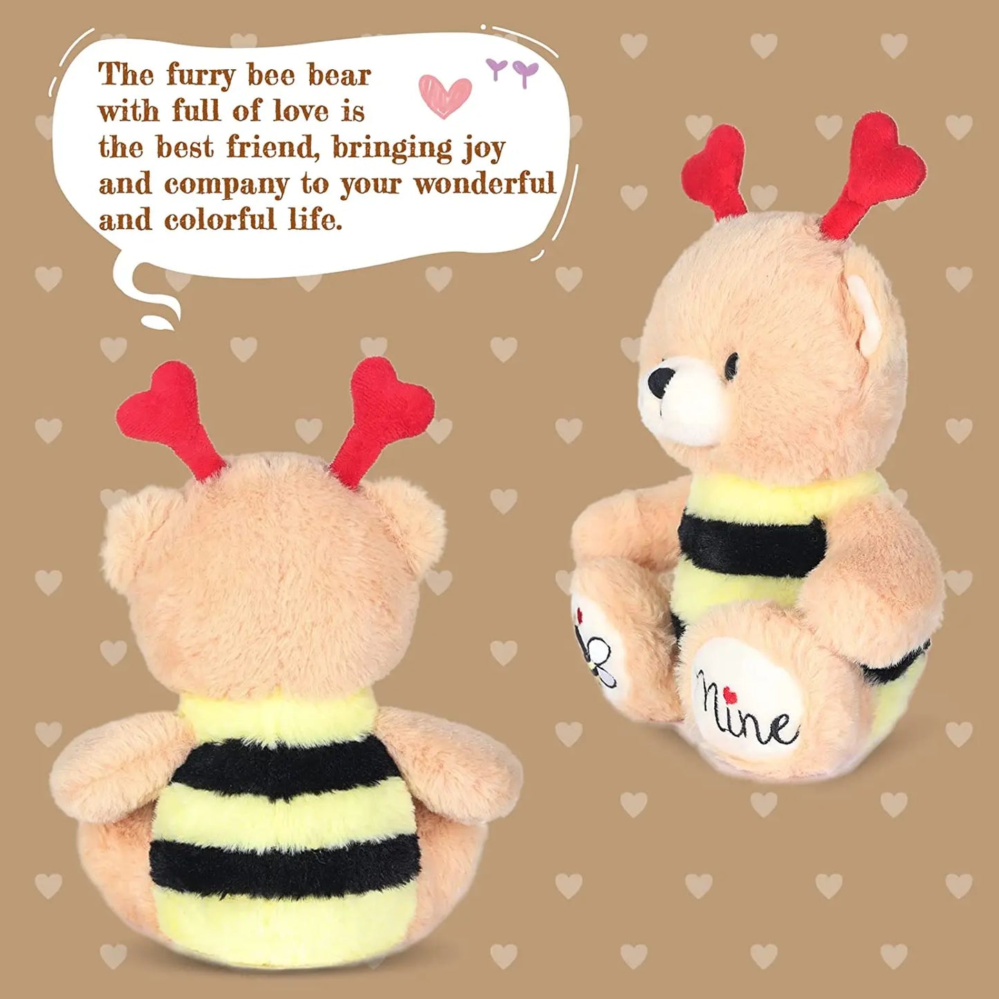 Adorable Bee Bear Plush