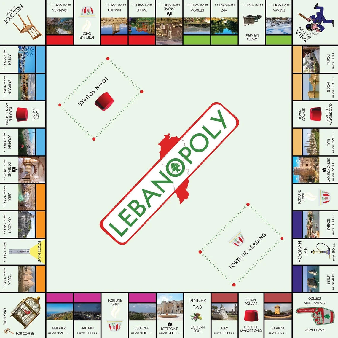 LEBANOPOLY ORIGINAL + [FREE] DELIVERY