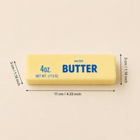 Butter stick squishy dimensions