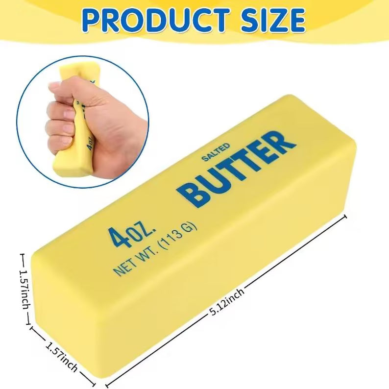 Butter stick squishy product size