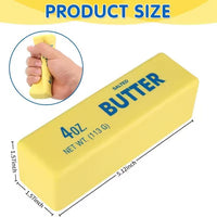 Butter stick squishy product size