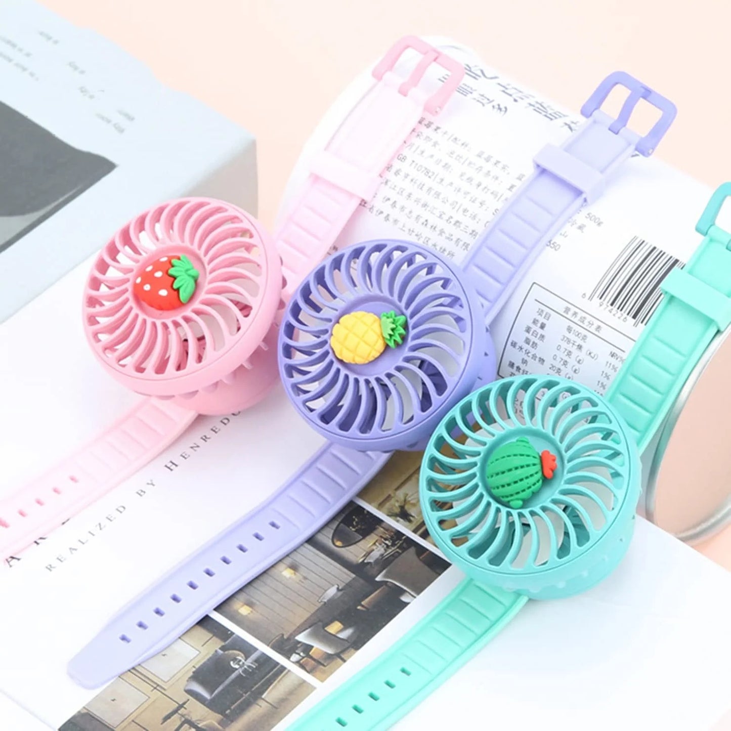 Cute Portable Wrist Fan