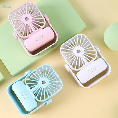 Portable Misting Desk Fan