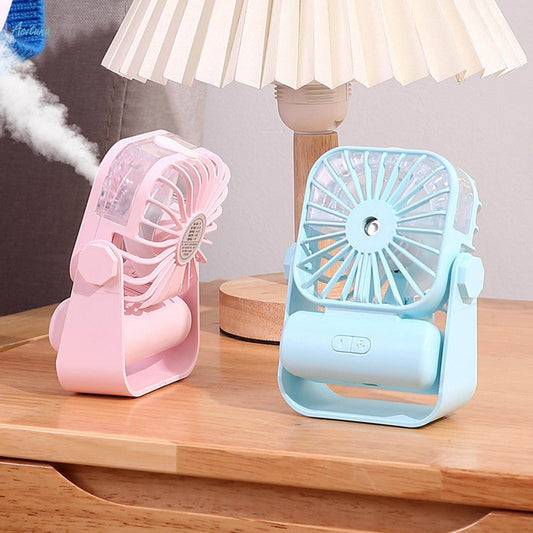 Portable Misting Desk Fan