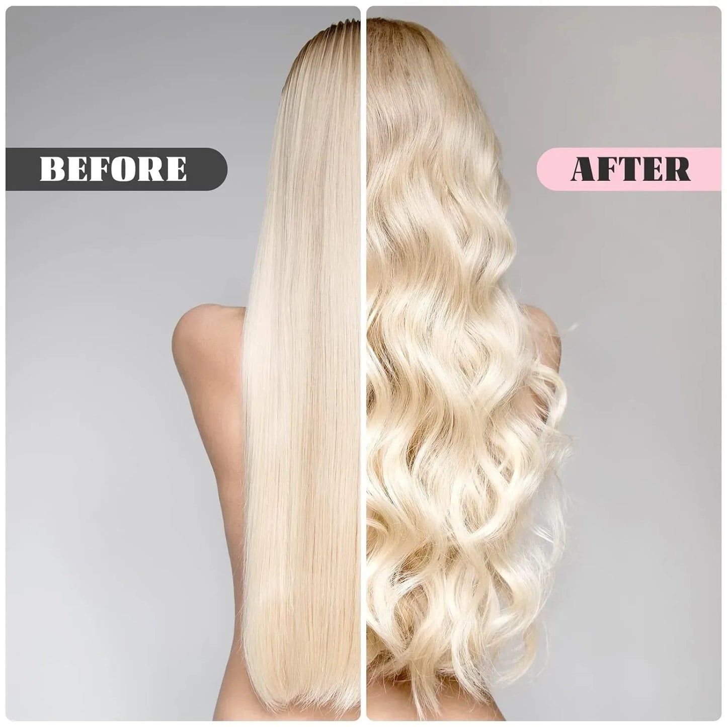 4pc Heatless Curling Set
