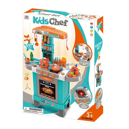 Kids Pretend Kitchen Play Set