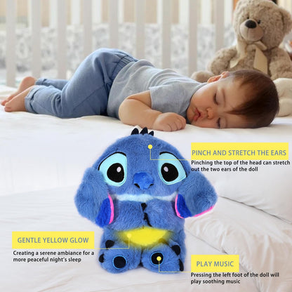 Stitch Breathing Plush Sleeping Aid