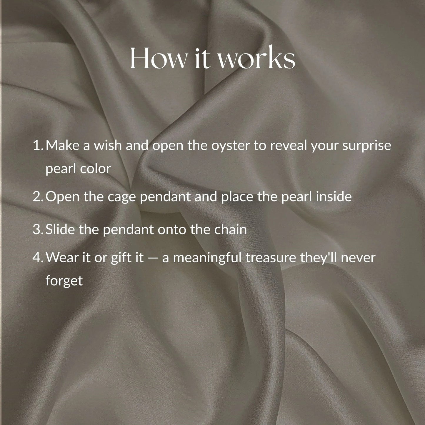 Oyster Pearl Necklace Kit