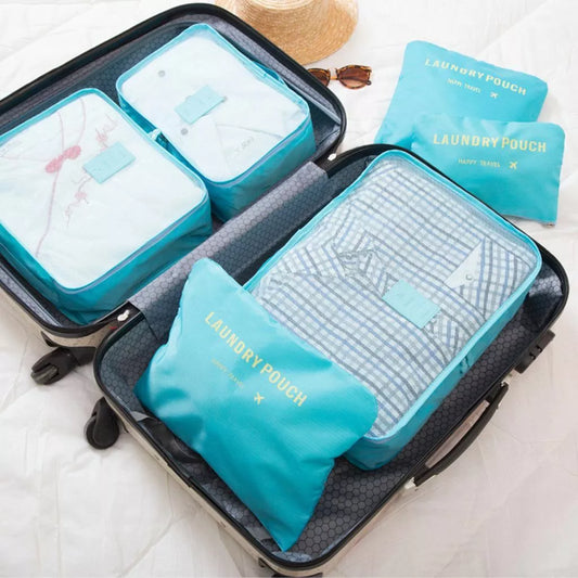 6pcs Travel Storage Packing Set