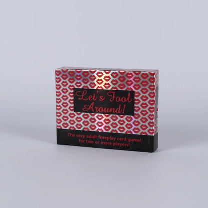 Let's Fool Around! sexy foreplay card game box