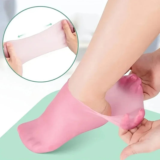 Moisturizing Silicone Socks Pair