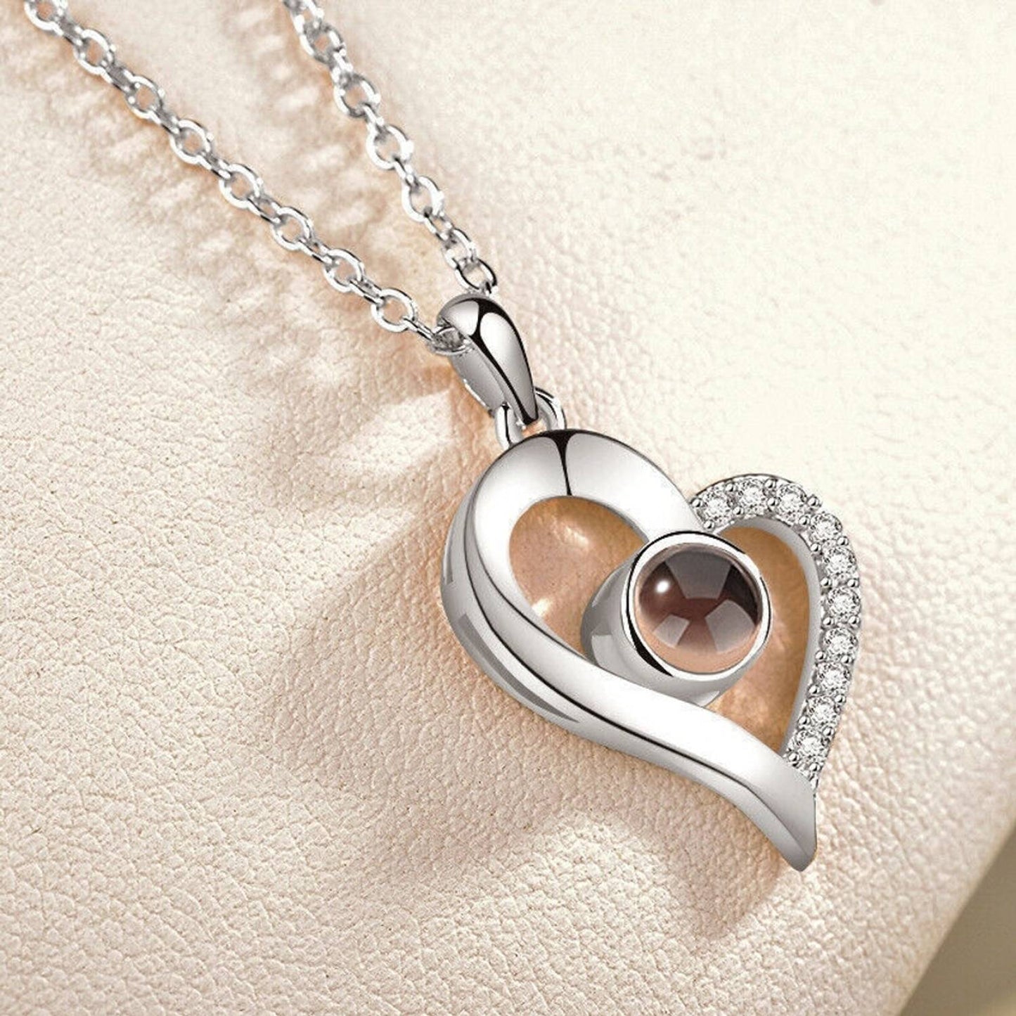 100 Languages “I Love You” Heart Necklace