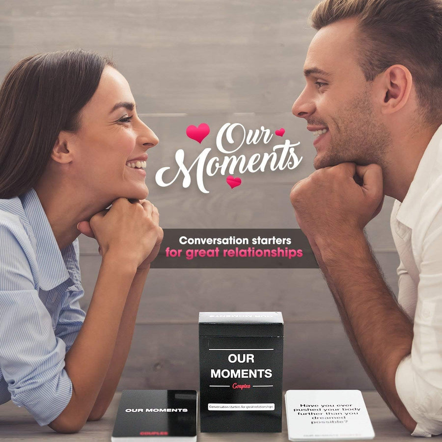 OUR MOMENTS Couples: 100 Conversation Starter Cards