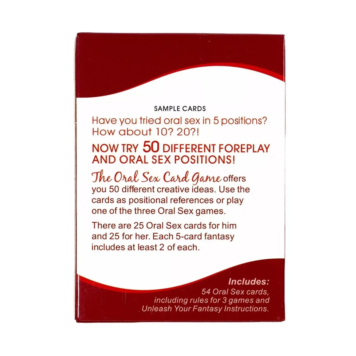 the oral sex card game