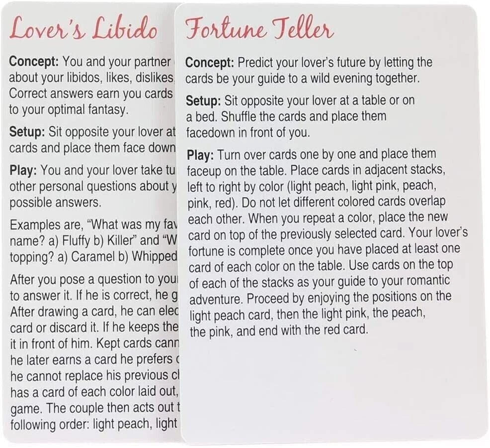 the oral sex card game