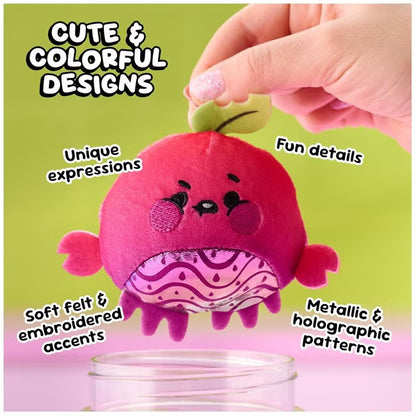 Jellykins plush with felt and holographic details