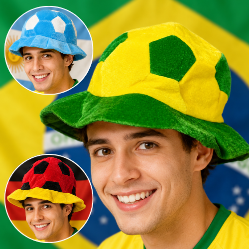 World Cup Football Bucket Hat