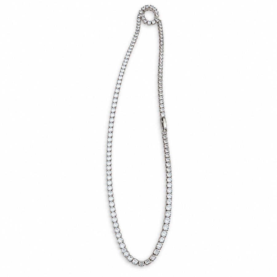 Zircon Tennis Necklace