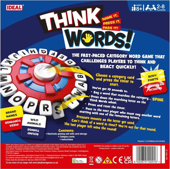 The Original Think words