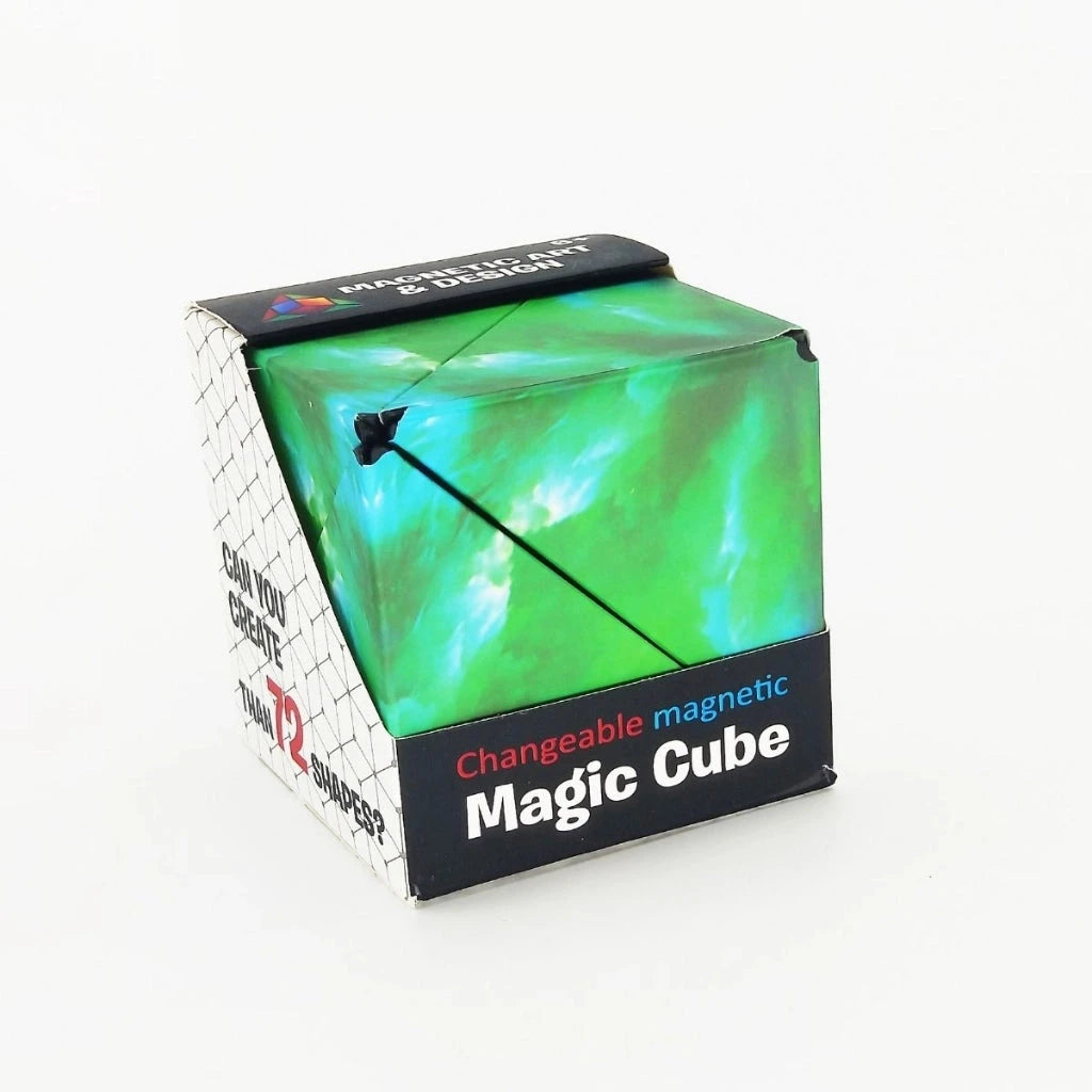 Magic Shape Shifting Magnetic Cube (CHOOSE A 3rd CUBE FOR FREE)