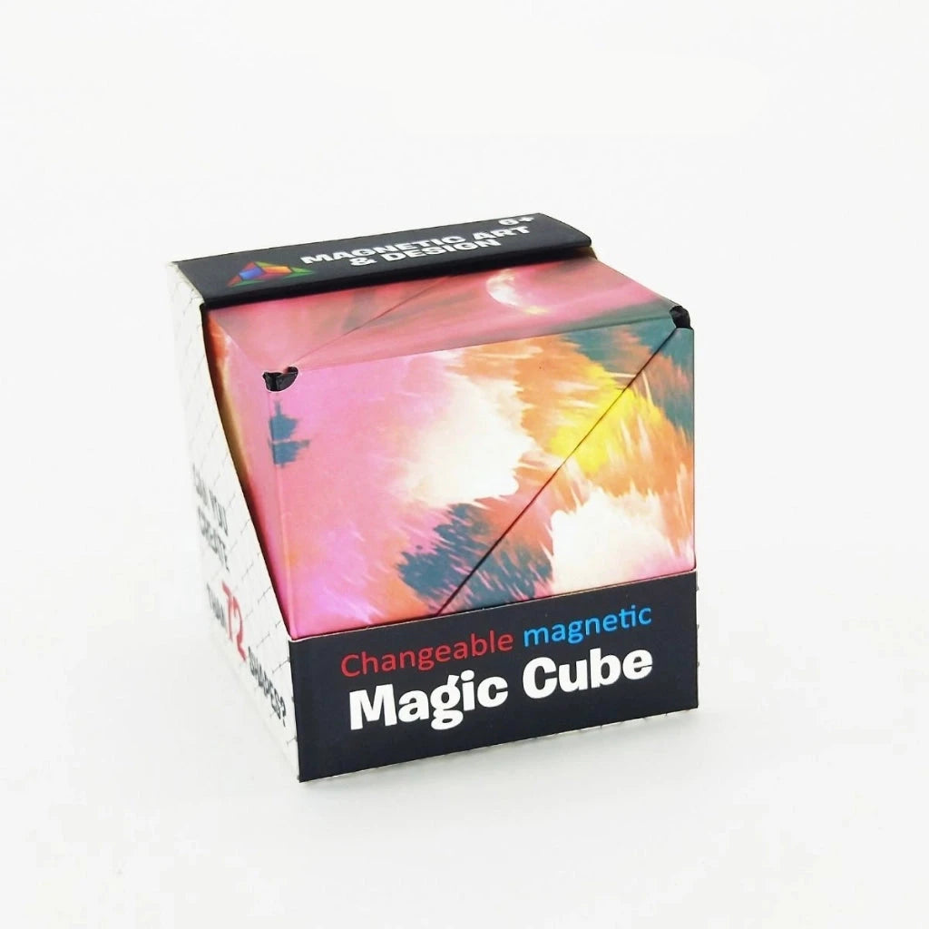 Magic Shape Shifting Magnetic Cube (CHOOSE A 3rd CUBE FOR FREE)