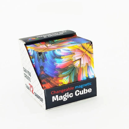 Magic Shape Shifting Magnetic Cube (CHOOSE A 3rd CUBE FOR FREE)