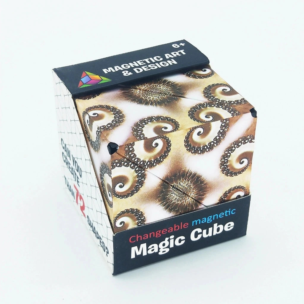 Magic Shape Shifting Magnetic Cube (CHOOSE A 3rd CUBE FOR FREE)
